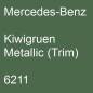 Preview: Mercedes-Benz, Kiwigruen Metallic (Trim), 6211.